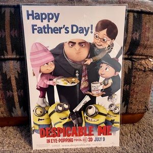 NEW Despicable Me Happy Father’s Day Poster
